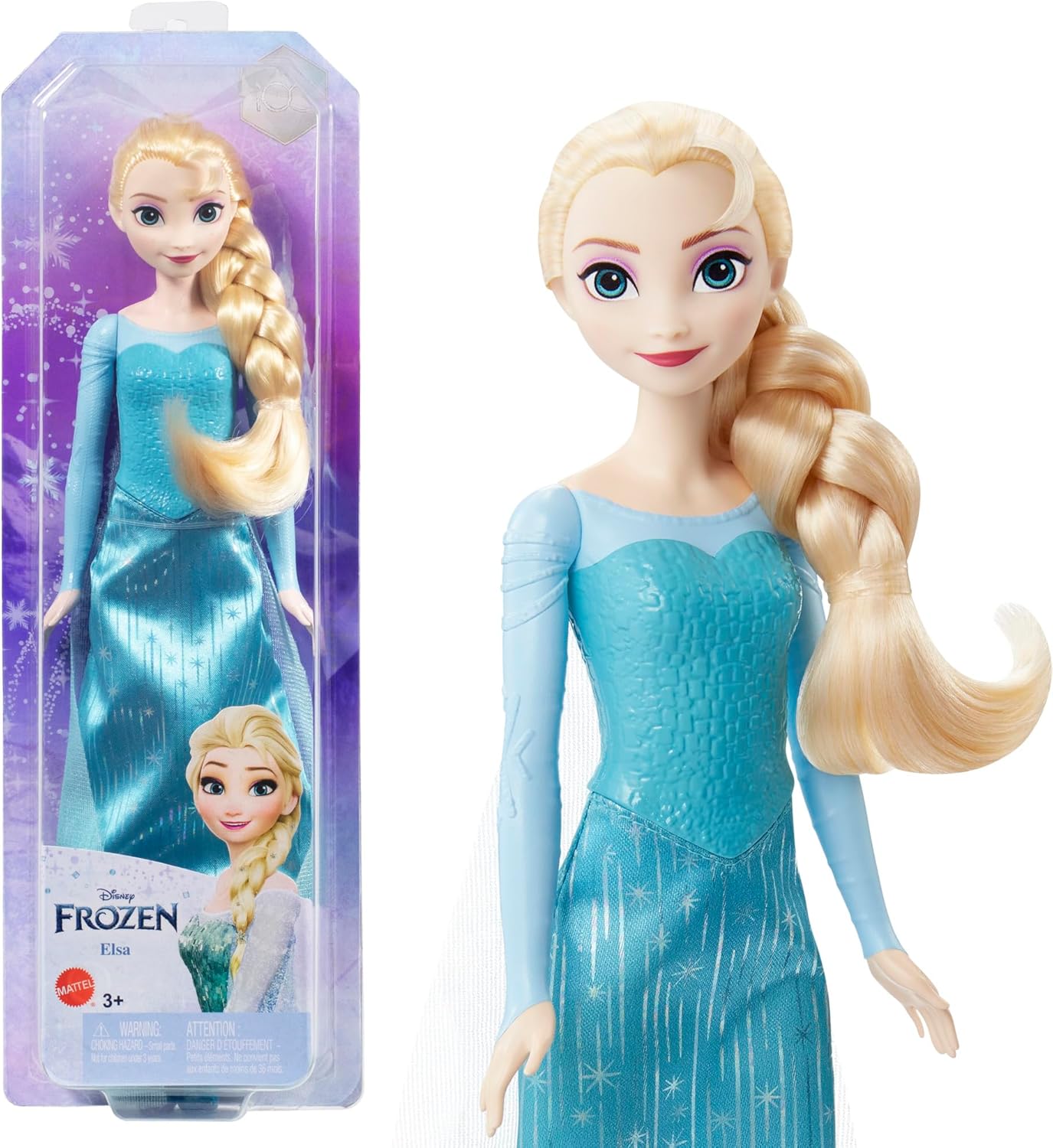 MATTEL DISNEY FROZEN ELSA DOLL