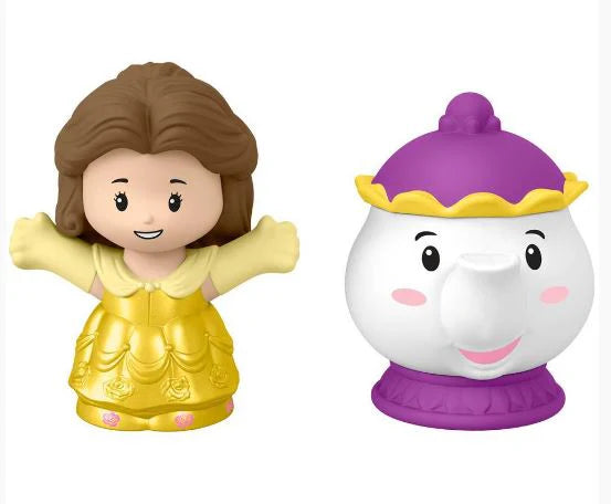 LITTLE PEOPLE DISNEY PRINCESS 2 PACK - BELLE & MRS POTTS