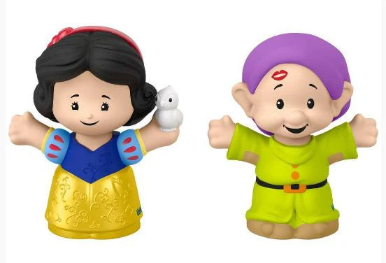 LITTLE PEOPLE DISNEY PRINCESS 2 PACK - SNOW WHITE & DOPEY