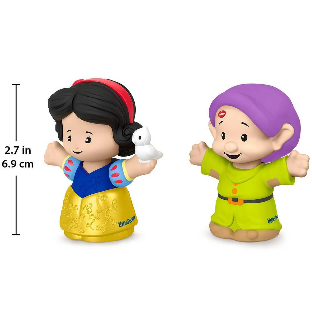 LITTLE PEOPLE DISNEY PRINCESS 2 PACK - SNOW WHITE & DOPEY