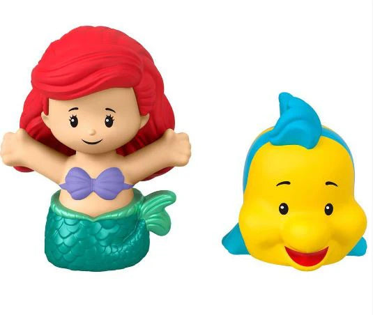LITTLE PEOPLE DISNEY PRINCESS 2 PACK - ARIEL & FLOUNDER