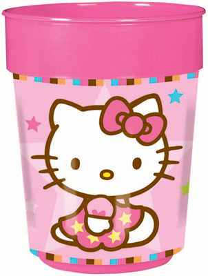 HELLO KITTY PLASTIC FAVOUR CUP