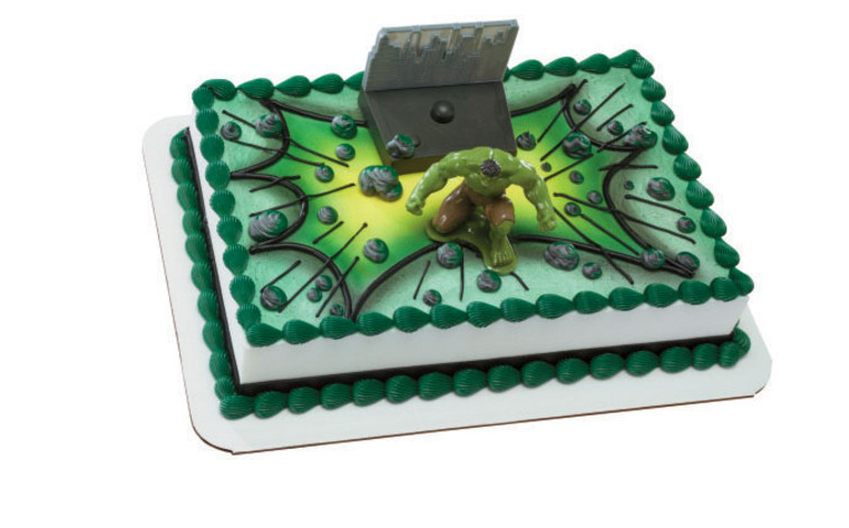 HULK SMASH CAKE DECORATION KIT