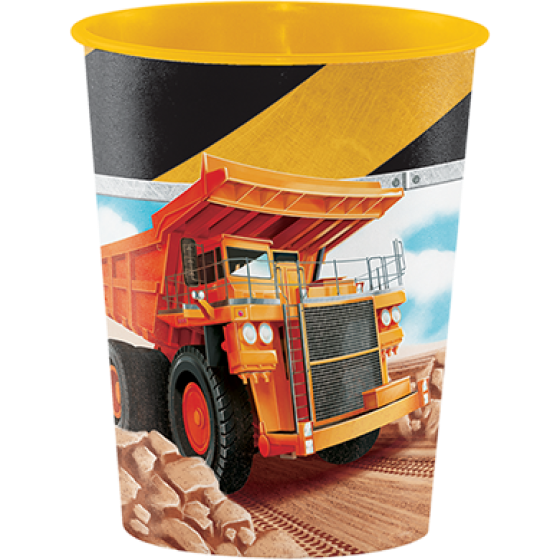 BIG DIG CONSTRUCTION PLASTIC FAVOUR CUP