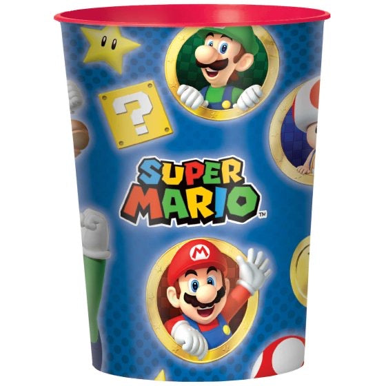 SUPER MARIO BROS PLASTIC FAVOUR CUP