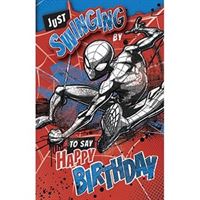 BIRTHDAY CARD - SPIDERMAN