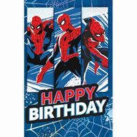BIRTHDAY CARD - SPIDERMAN