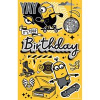 BIRTHDAY CARD - MINIONS