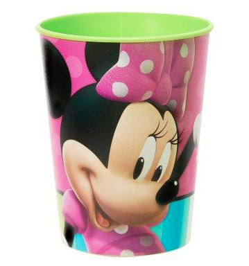 MINNIE MOUSE BOWS PLASTIC FAVOUR CUP