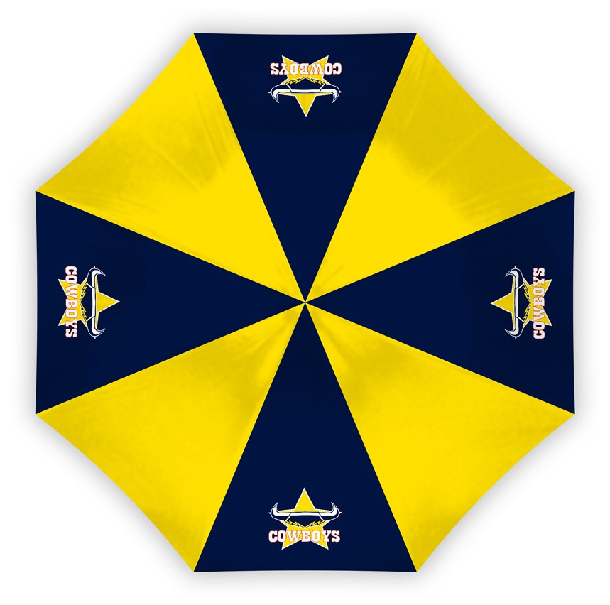 NRL COMPACT UMBRELLA - NORTH QUEENSLAND COWBOYS
