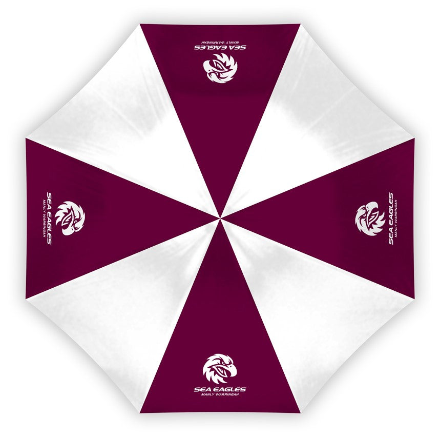 NRL COMPACT UMBRELLA - MANLY WARRINGAH SEA EAGLES