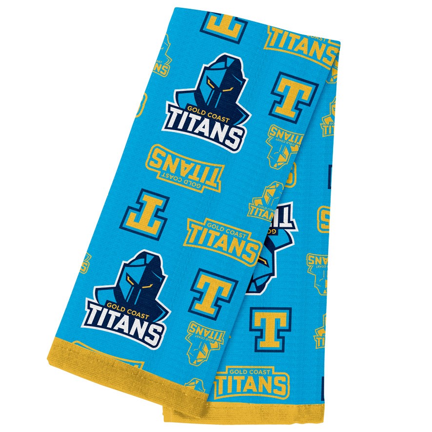 NRL GOLD COAST TITANS TEA TOWEL