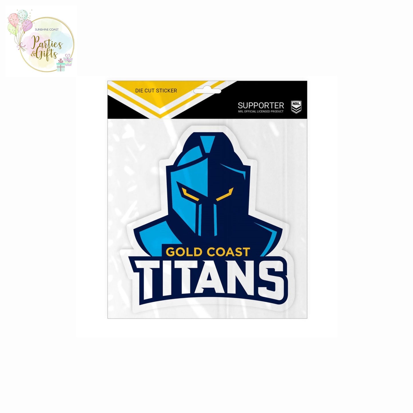 NRL GOLD COAST TITANS LOGO STICKER