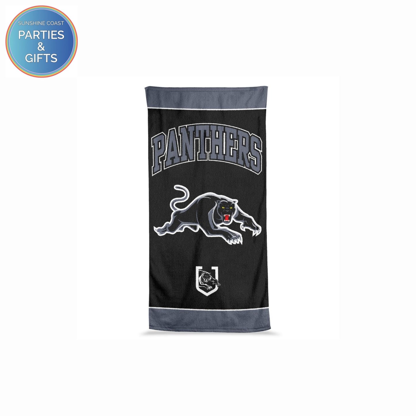 NRL JUMBO BEACH TOWEL - PENRITH PANTHERS