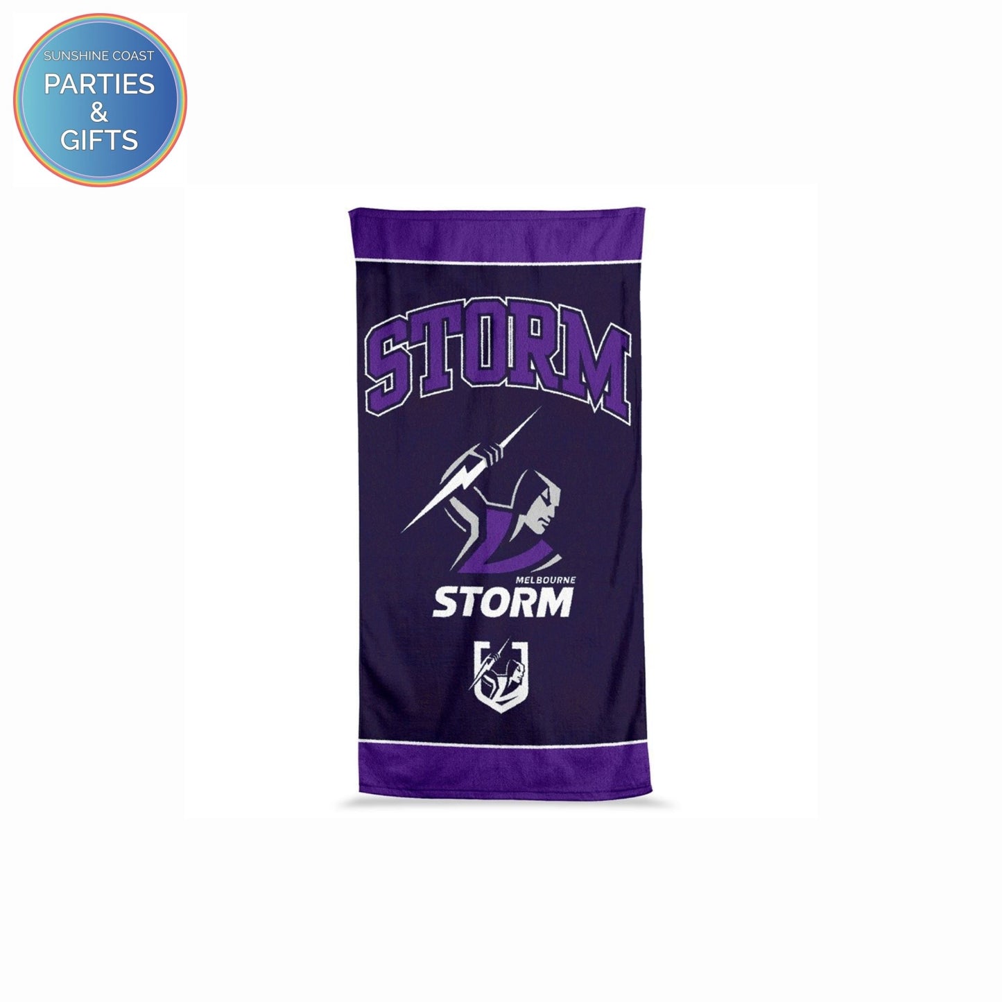 NRL JUMBO BEACH TOWEL - MELBOURNE STORM