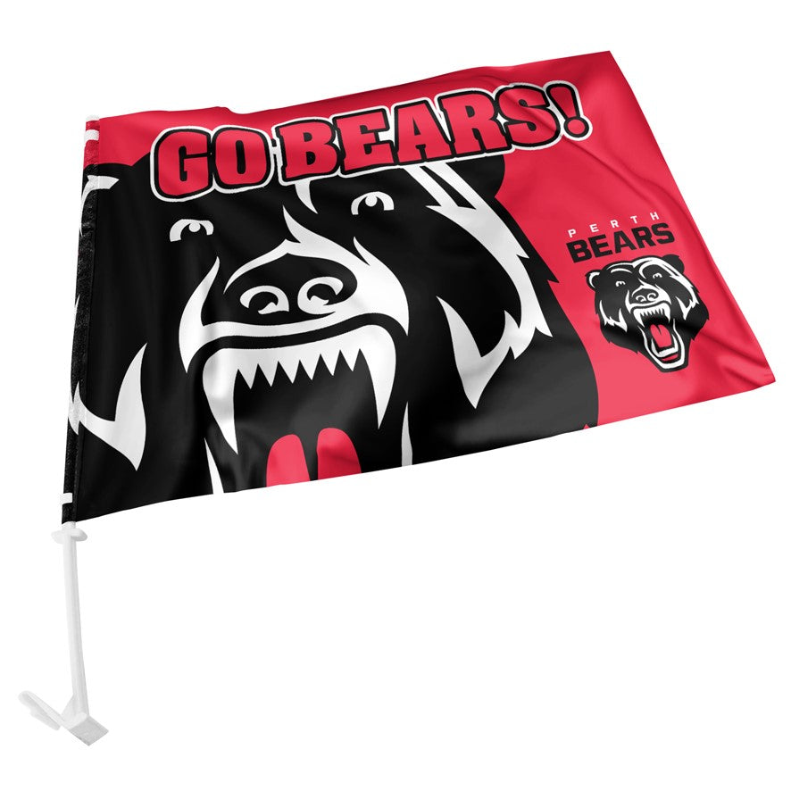 NRL PERTH BEARS CAR FLAGS