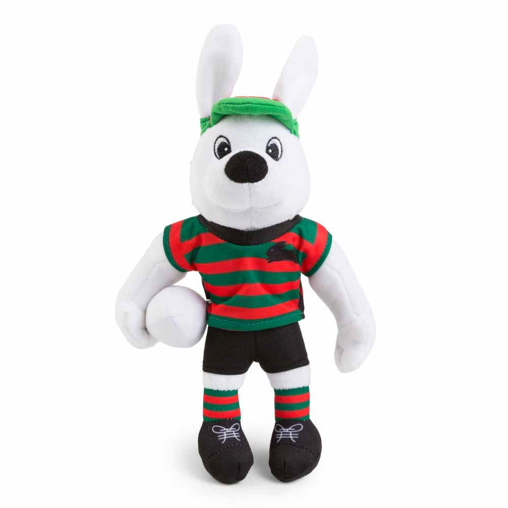 NRL MASCOT PLUSH - SOUTH SYDNEY RABBITOHS - REGGIE RABBIT