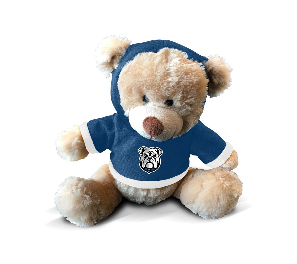 NRL PLUSH TEDDY WITH HOODIE - CANTERBURY BULLDOGS