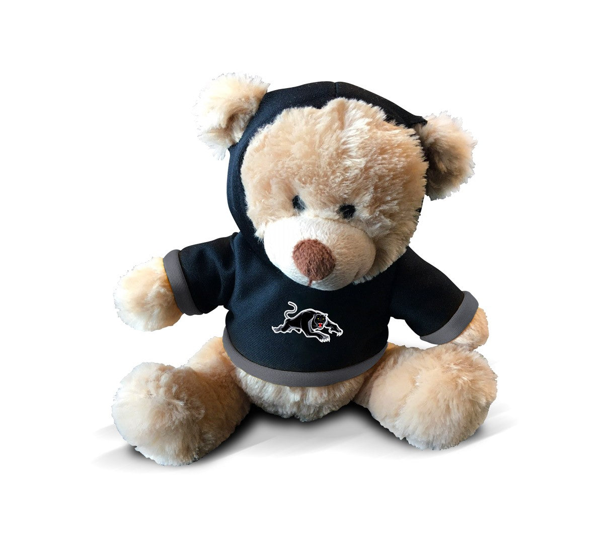 NRL PLUSH TEDDY WITH HOODIE - PENRITH PANTHERS