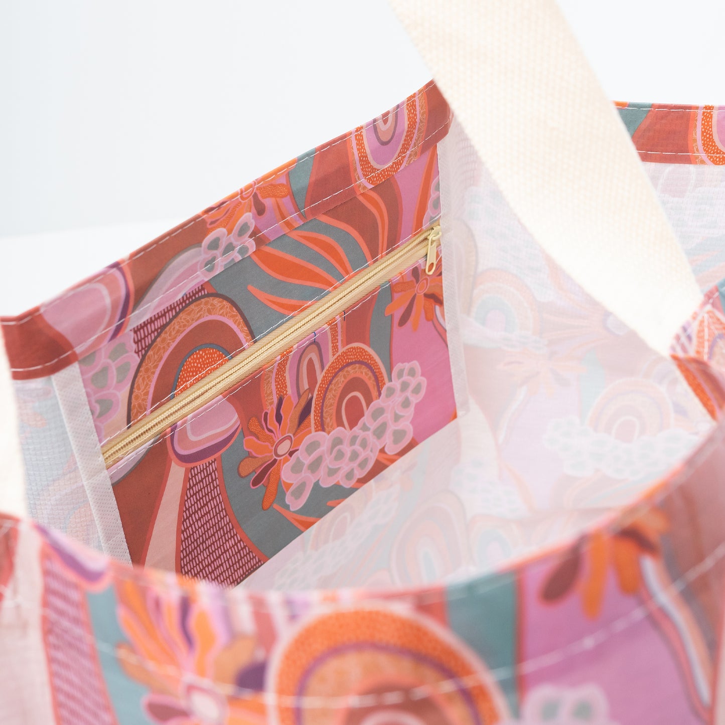 SPLOSH ABSTRACT BEACH BAG