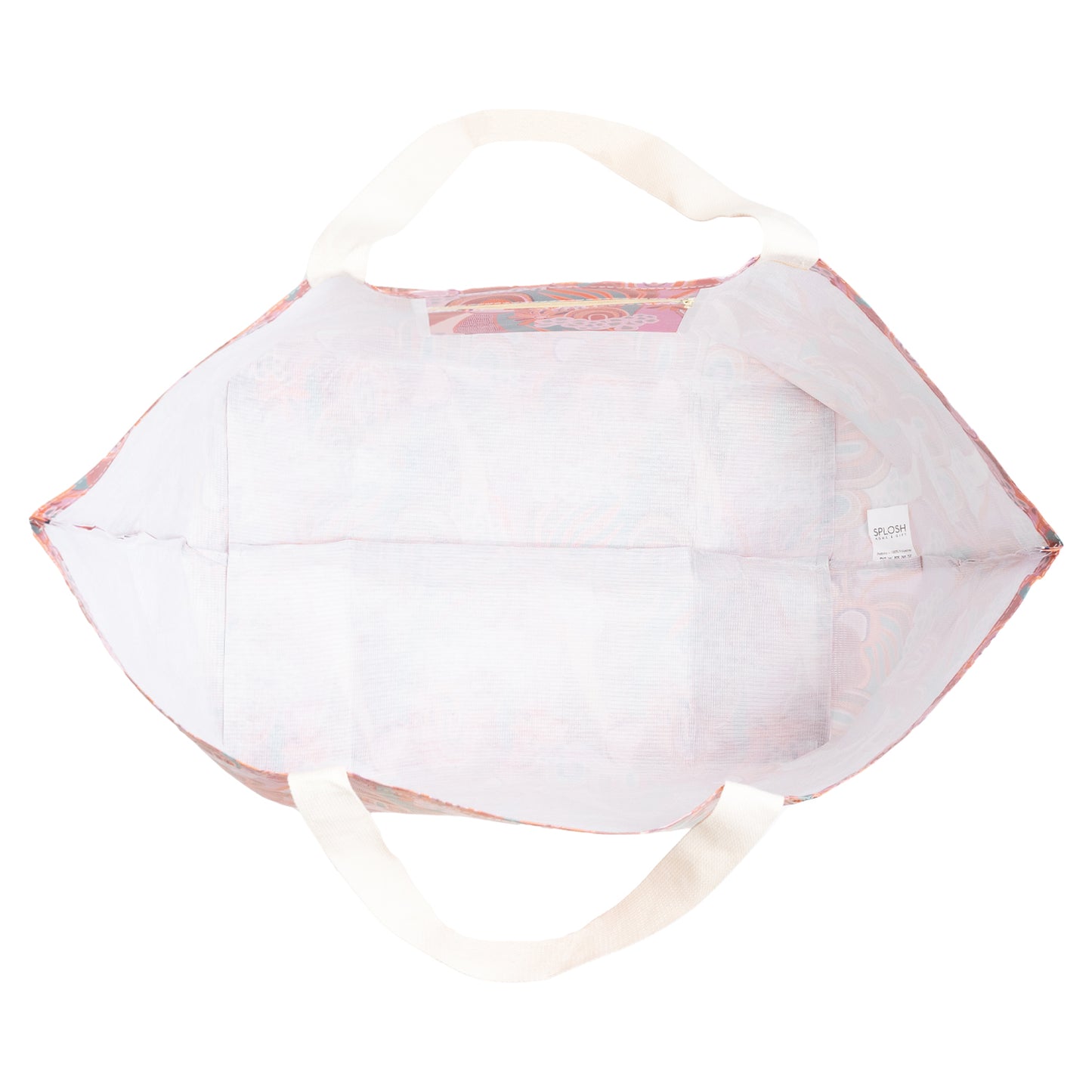 SPLOSH ABSTRACT BEACH BAG