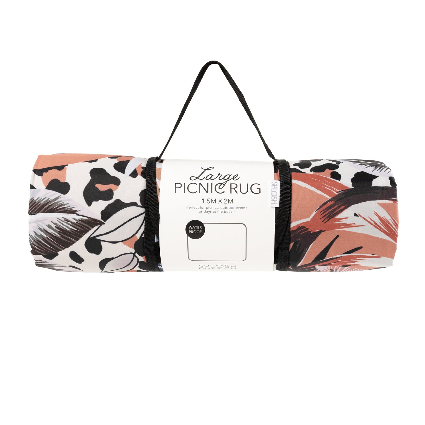 SPLOSH LEOPARD PICNIC MAT