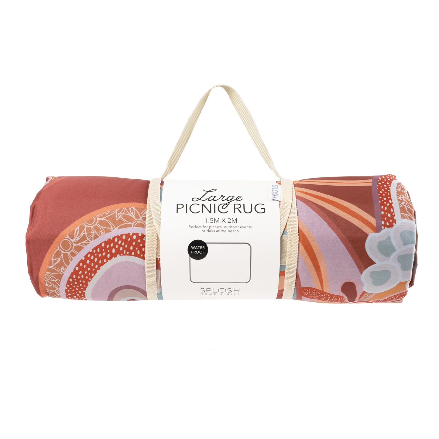 SPLOSH ABSTRACT PICNIC MAT