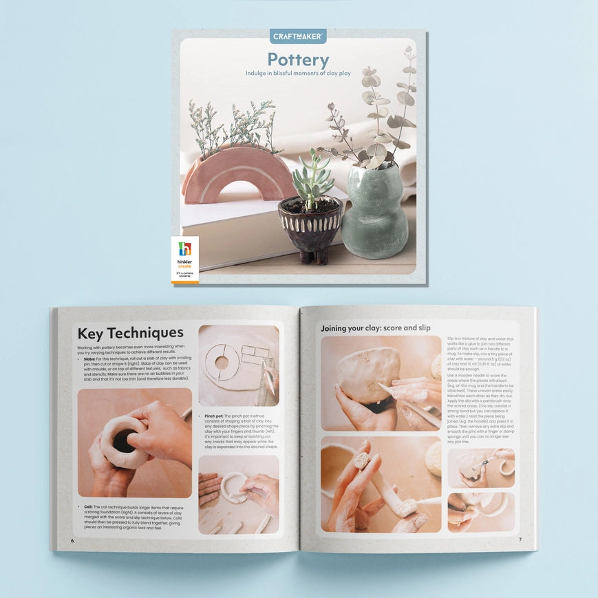 HINKLER DIY CRAFTMAKER POTTERY KIT