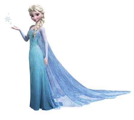 ROOMMATES DISNEY FROZEN ELSA GIANT REMOVABLE WALL STICKERS - 44 STICKERS