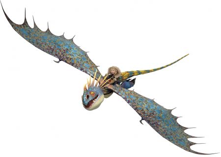 ROOMMATES HOW TO TRAIN YOUR DRAGON ASTRID & STORMFLY GIANT REMOVABLE WALL STICKERS - 17 STICKERS