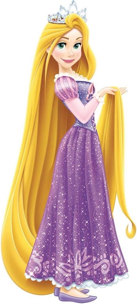 ROOMMATES DISNEY PRINCESS RAPUNZEL GIANT REMOVABLE WALL STICKERS - 21 STICKERS