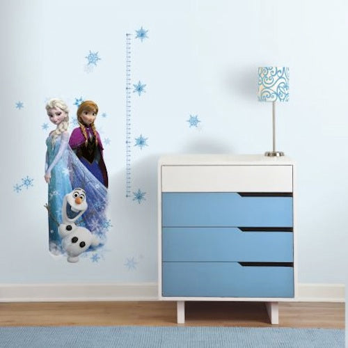 ROOMMATES DISNEY FROZEN GROWTH CHART REMOVABLE WALL STICKERS - 20 STICKERS