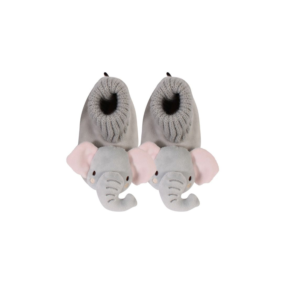 SPLOSH SNUGGUPS TODDLER ANIMAL SLIPPERS - ELEPHANT