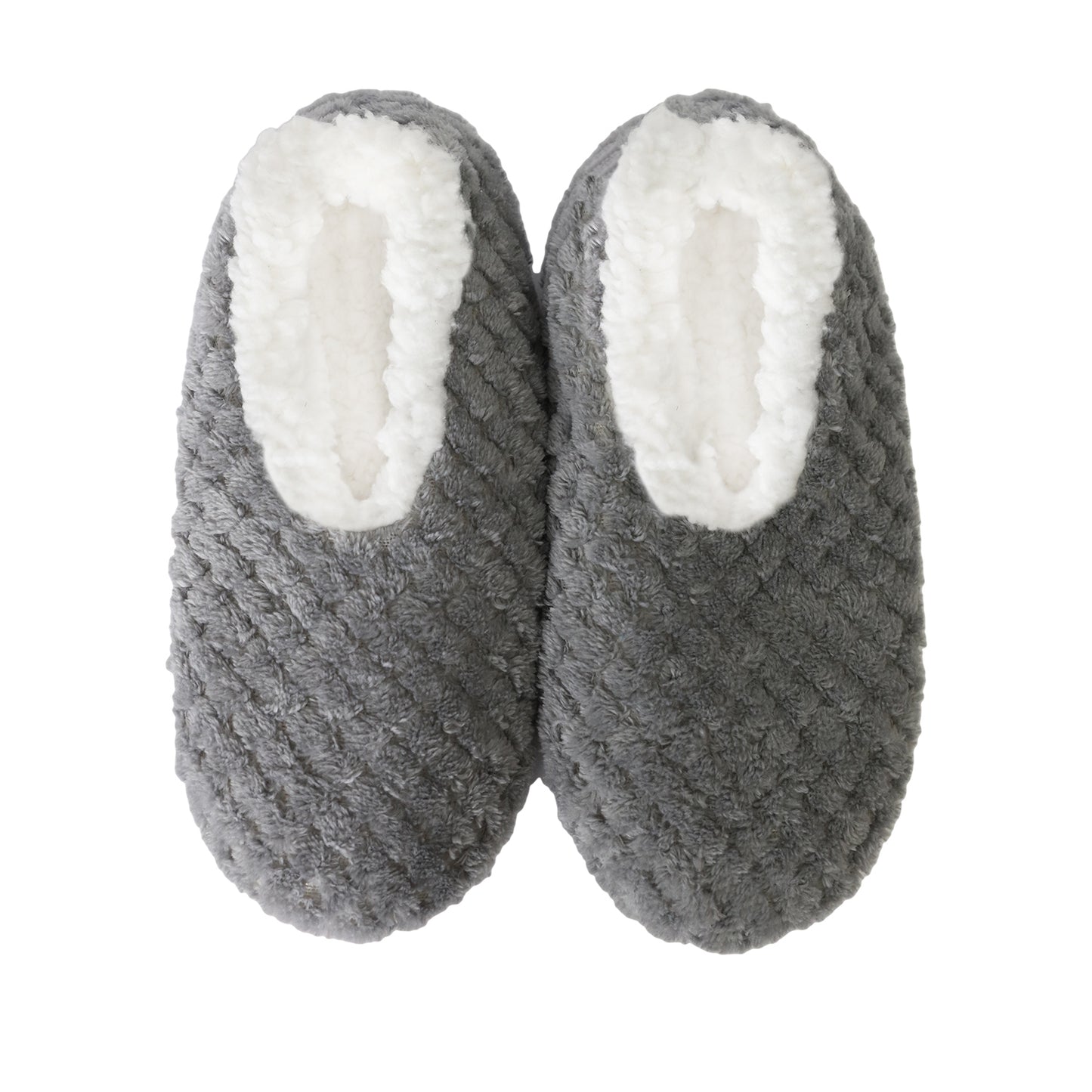 SPLOSH SNUGGUPS WOMEN'S SOFT PETAL SLIPPERS - GREY