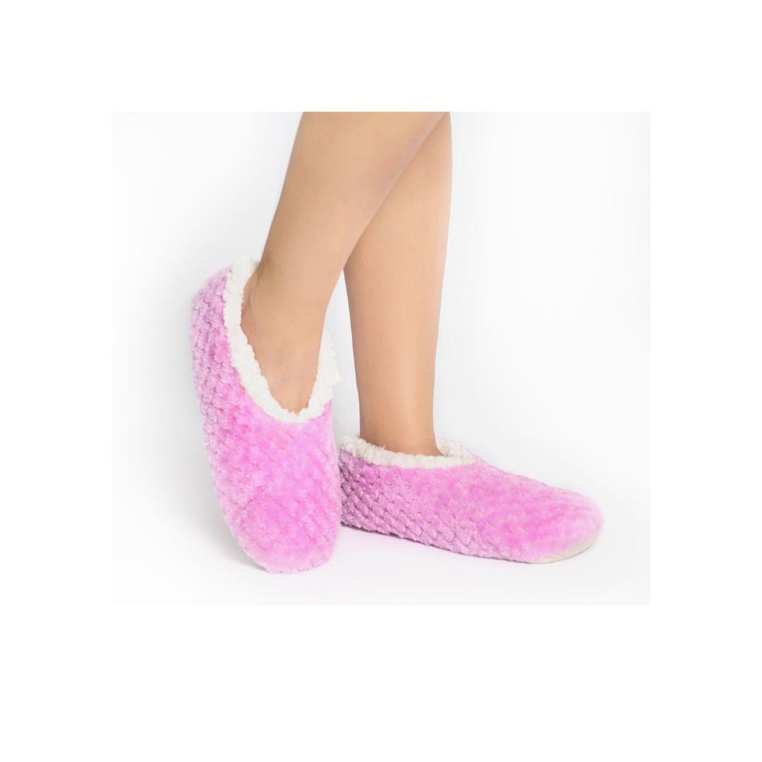 SPLOSH SNUGGUPS WOMEN'S SOFT PETAL SLIPPERS - LILAC