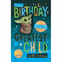 BIRTHDAY CARD - STAR WARS