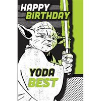 BIRTHDAY CARD - STAR WARS