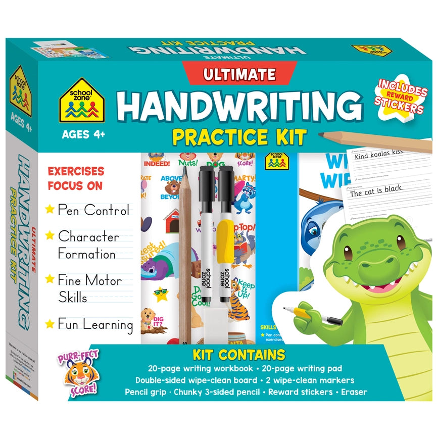 SCHOOL ZONE ULTIMATE HANDWRITING PRACTICE KIT