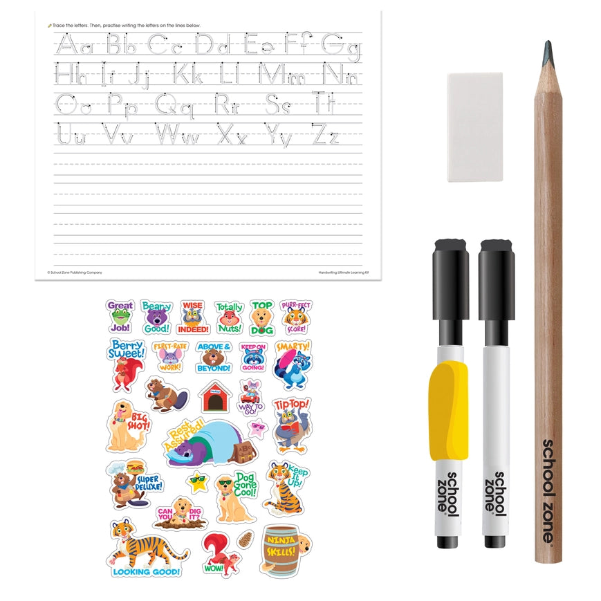 SCHOOL ZONE ULTIMATE HANDWRITING PRACTICE KIT