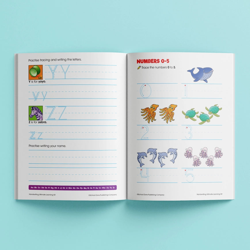SCHOOL ZONE ULTIMATE HANDWRITING PRACTICE KIT
