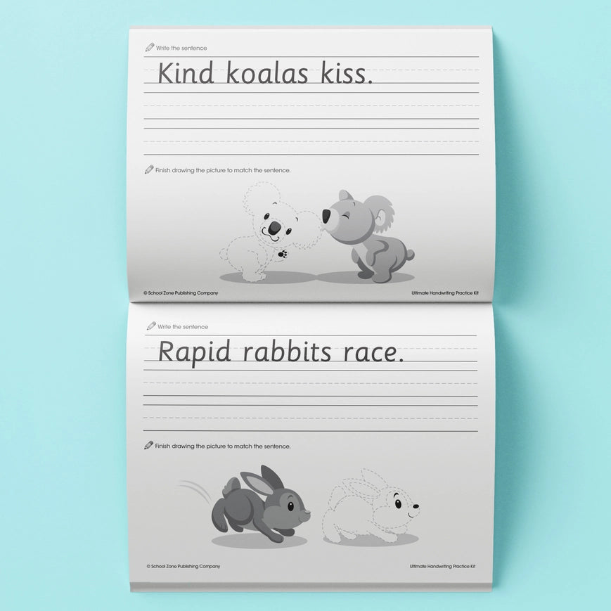 SCHOOL ZONE ULTIMATE HANDWRITING PRACTICE KIT