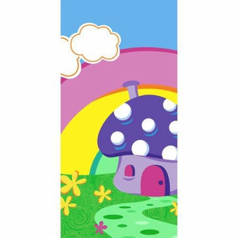 THE SMURFS PLASTIC TABLECOVER 137CM x 244CM