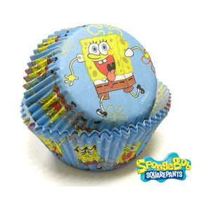 SPONGEBOB SQUAREPANTS CUPCAKE BAKING CUPS - PACK OF 50