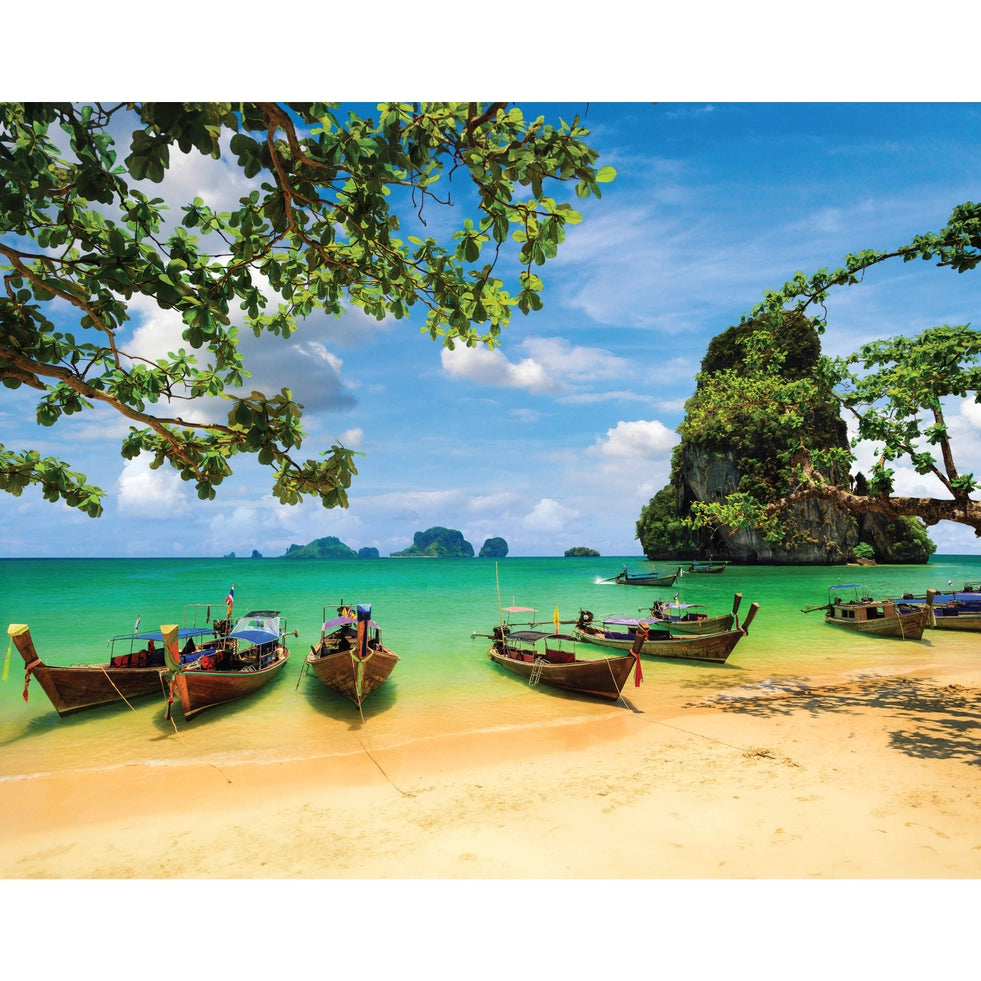 HINKLER LONGTAIL BOATS KRABI THAILAND JIGSAW PUZZLE - 1000 PIECES