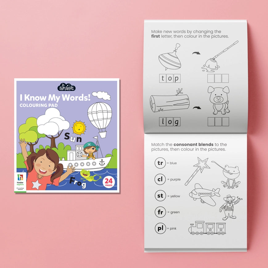 HINKLER JUNIOR EXPLORERS ULTIMATE LEARNING KIT - I'M LEARNING WORDS