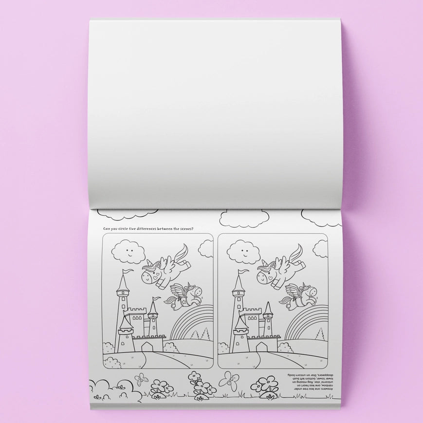 HINKLER KALEIDOSCOPE COLOURING UNICORNS AND FRIENDS COLOURING & ACTIVITY SET WITH LAP DESK