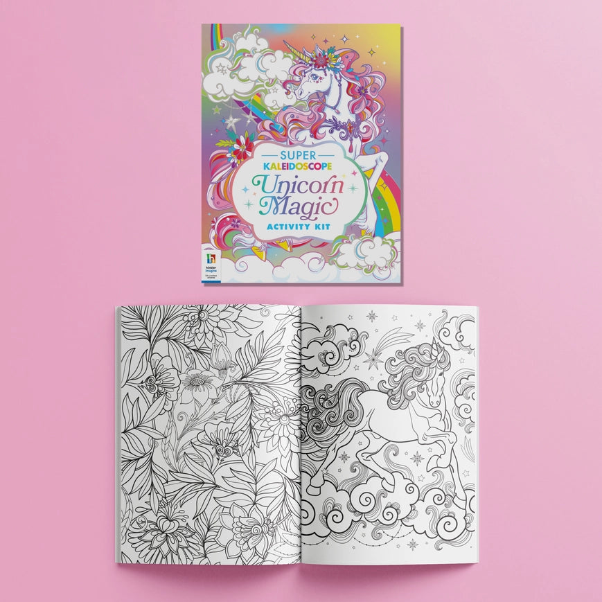 HINKLER SUPER KALEIDOSCOPE UNICORN MAGIC ACTIVITY KIT