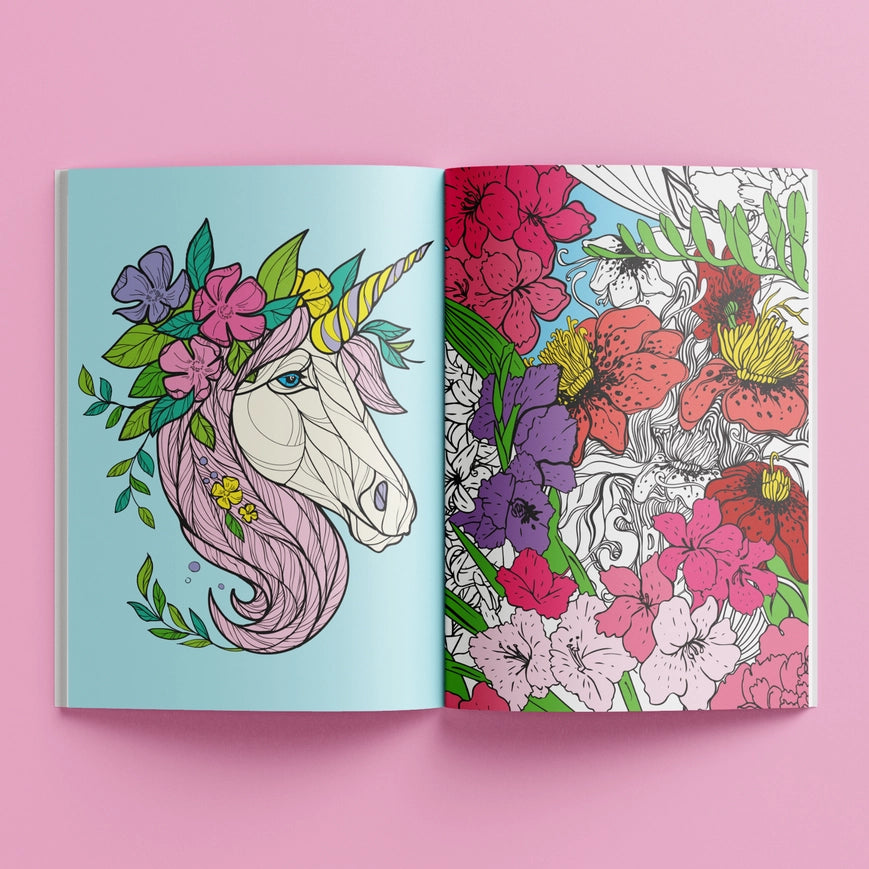 HINKLER SUPER KALEIDOSCOPE UNICORN MAGIC ACTIVITY KIT