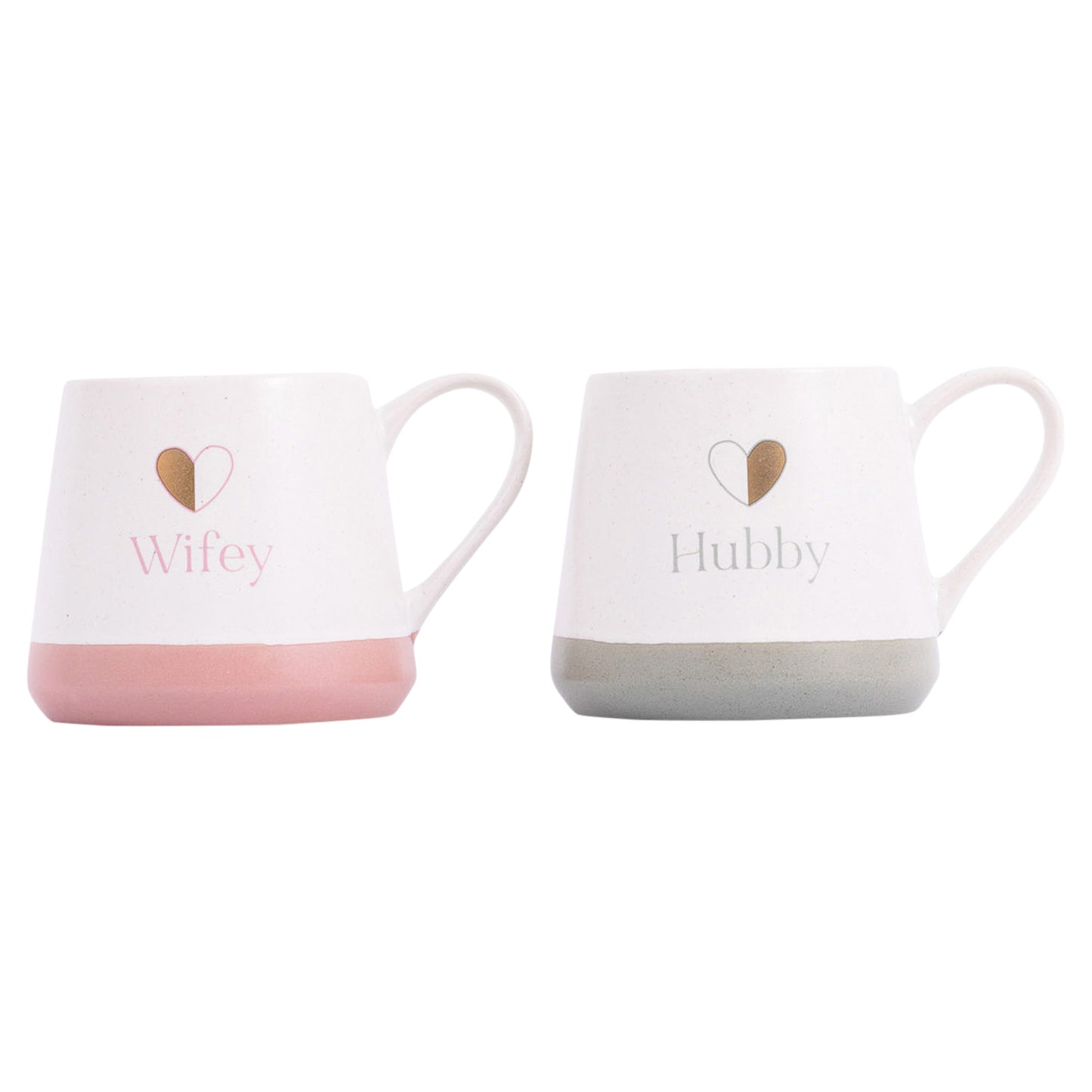 SPLOSH WEDDING WIFEY & HUBBY MUG SET