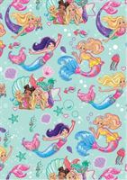 GIFT WRAP - BARBIE MERMAID